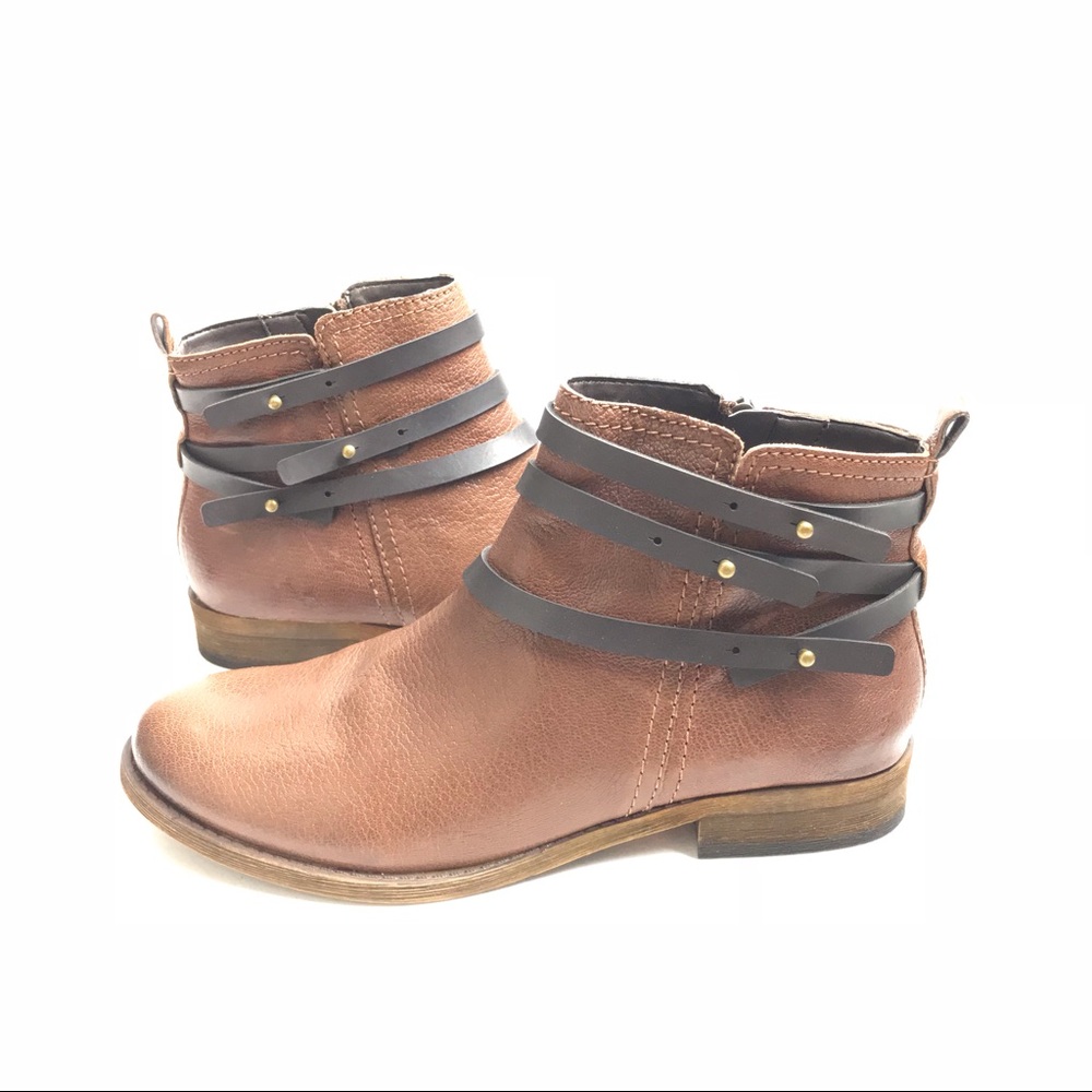FRANCO SARTO Leather Ankle Boots